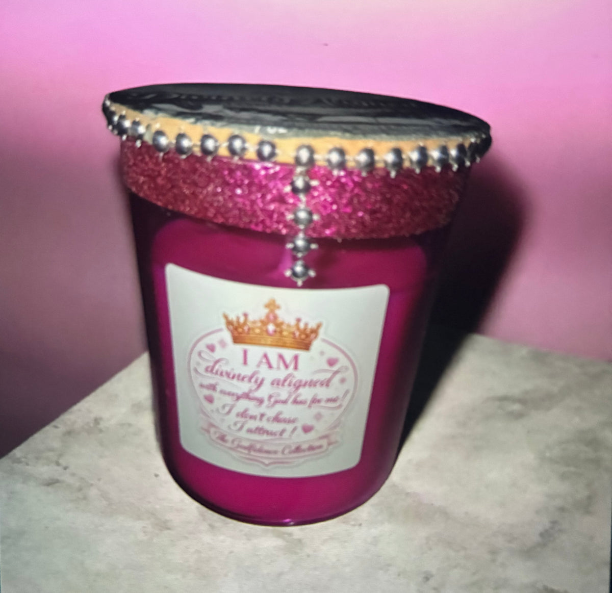 Divinely aligned inspiration candle