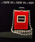 Perfume bottle clutch