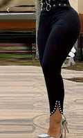 High waisted fitted leggings